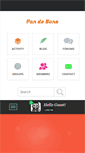 Mobile Screenshot of pandebono.com
